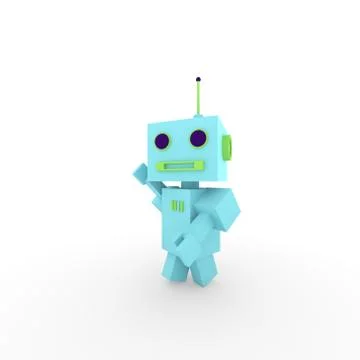 Cartoon robot 스톡 일러스트