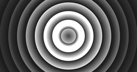 Cartoon round gray color background, anime background Stock Footage 238352694