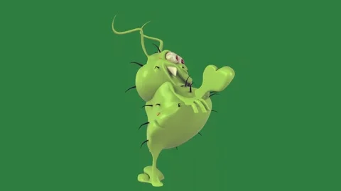 Cartoon Running - Stock Video Element Stock Footage 338016989