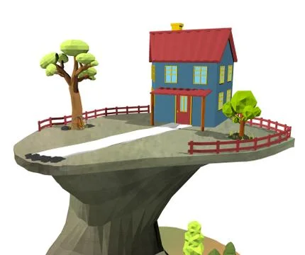 Cartoon scene Stock Illustration