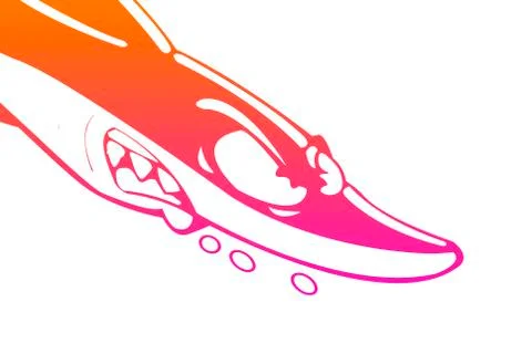 Cartoon shark Stock Illustration