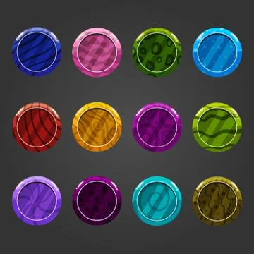 Cartoon shiny bubble Illustrazione stock