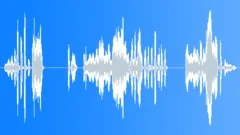 Cartoon sick opera singer warming up Sound Effect