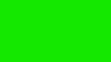 Cartoon single explosion on green screen Stock Footage 85866096