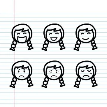 Cartoon sketch Stock Illustration