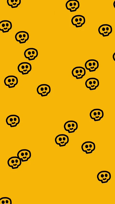 Cartoon skulls animation 스톡 동영상 284411476