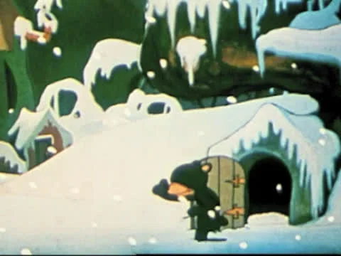 Cartoon Skunk's Invitation Gets Turned Down. Stock Footage 22605200