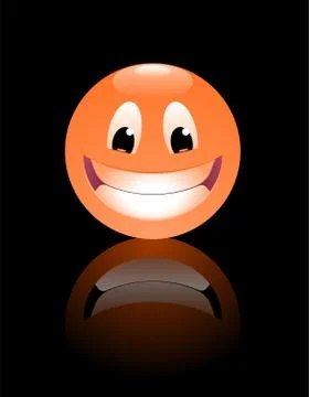 Cartoon Smiley Illustrazione stock
