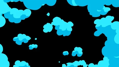 Cartoon Smoke transition pack. 库存影片 122353206