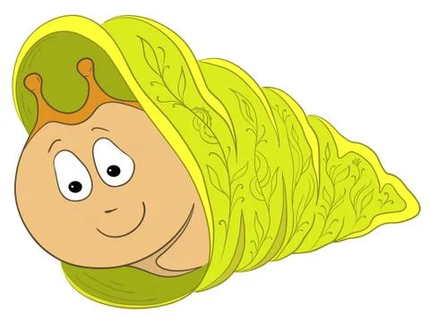 Cartoon, snail Stock Illustration