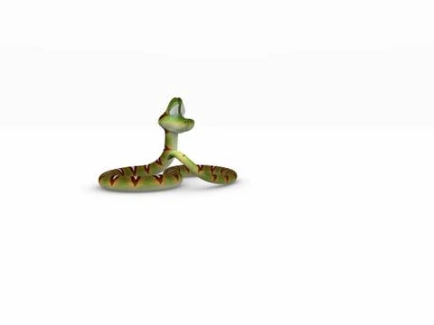 Cartoon of Snake Illustrazione stock