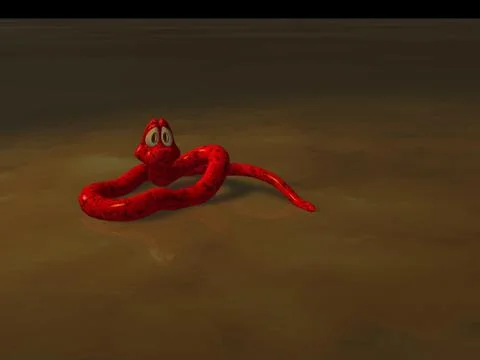 Cartoon Snake Stock-Illustration