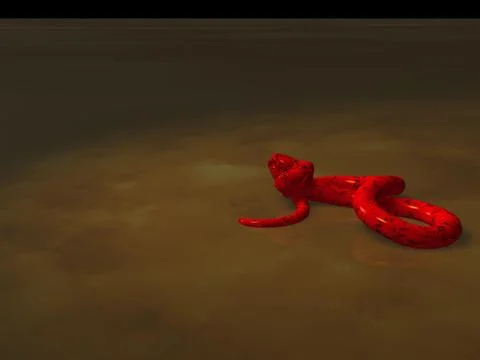 Cartoon Snake Stock Illustration