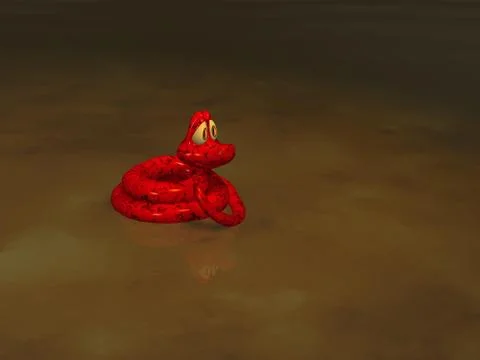 Cartoon Snake Stock-Illustration