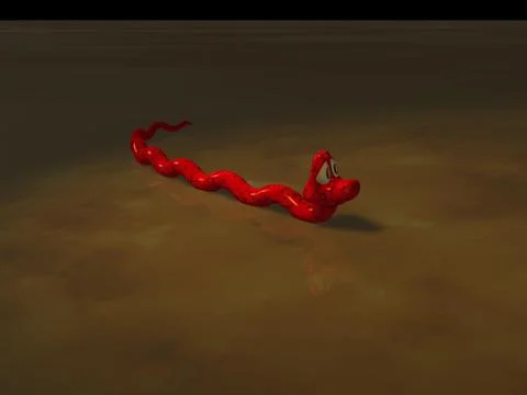 Cartoon Snake Stock-Illustration