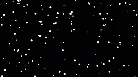 Cartoon snowflakes with matte Video stock 68640396