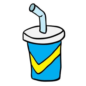 Cartoon soda Stock Illustration