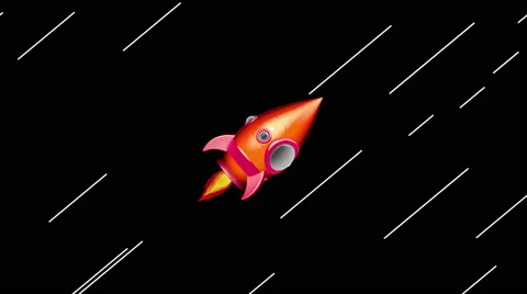Cartoon Space Rocket Stock Video Footage | Royalty Free Cartoon Space Rocket  Videos | Pond5