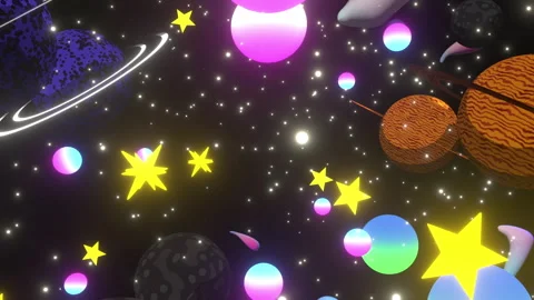 Cartoon Space Tunnel Stock Footage 316063112