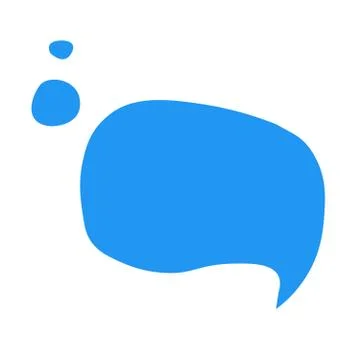 Cartoon Speech bubble icon. vector illustration 库存插图