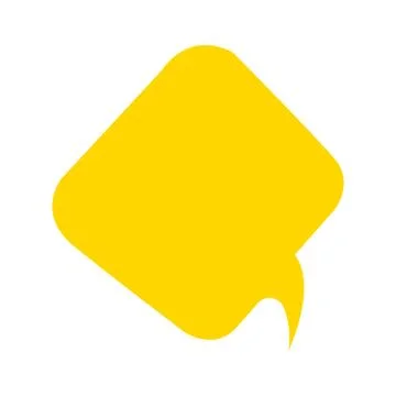 Cartoon Speech bubble icon. vector illustration 库存插图