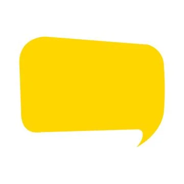 Cartoon Speech bubble icon. vector illustration 스톡 일러스트