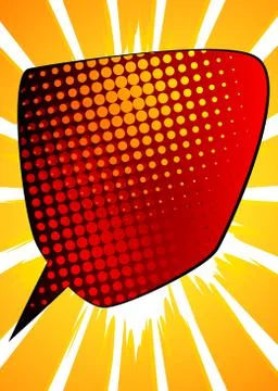 Cartoon speech bubble. Talk icon. Dialogue vector design element. Chat symbol Stock Illustration
