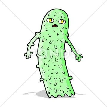 Cartoon spooky ghost Stock Illustration