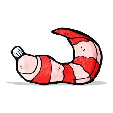 Cartoon squeezed toothpaste tube Stock Illustration