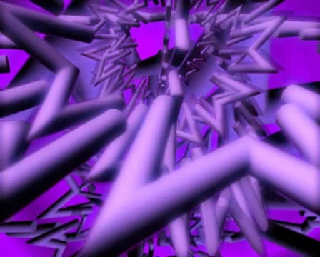 Cartoon Star Vortex Background Loop Stock Footage 8945569