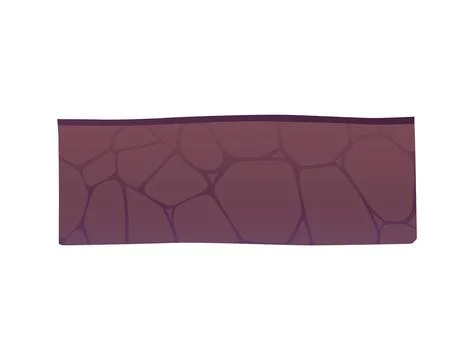 Cartoon stone level platform vector illustration Stockillustratie