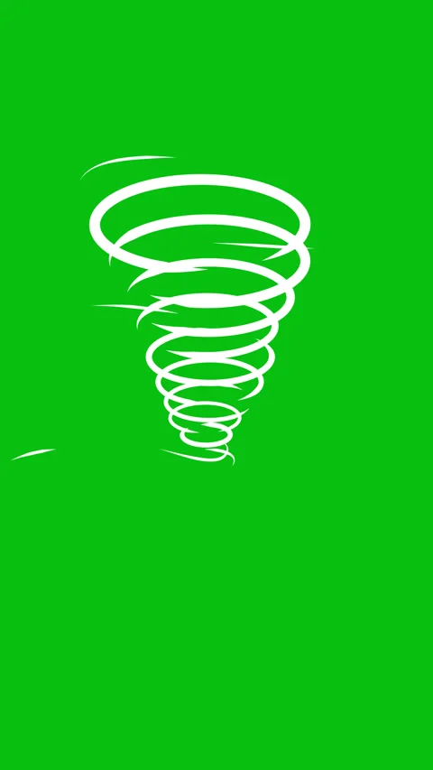 Cartoon Storm Effect in vertical Footage Stock Footage 310974819