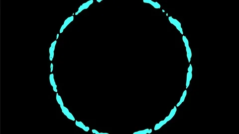 Cartoon Style Explosion Exploding 2D Animation Stock Footage 281601290