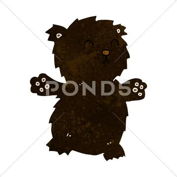 Cartoon teddy bear Stock Illustration