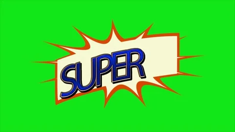 Cartoon Text effects Stock Footage 292406373