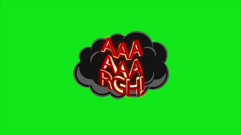 Cartoon Text effects Stock Footage 292406409