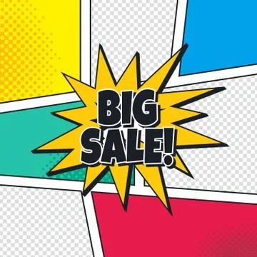 Cartoon theme comic template Stockillustratie