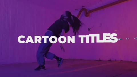 Cartoon Titles And Transitions | After Effects Stock After Effects