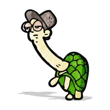 Cartoon tortoise Stock Illustration