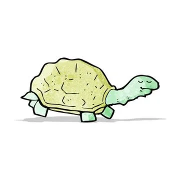 Cartoon tortoise Stock Illustration