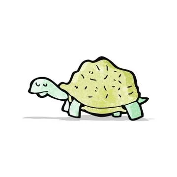 Cartoon tortoise Stock Illustration