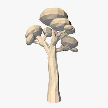 Cartoon tree Stock Illustration