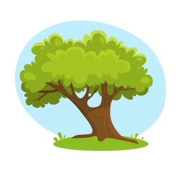 Cartoon Tree Stock Illustration