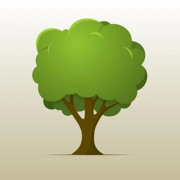 Cartoon Tree Stock Illustration