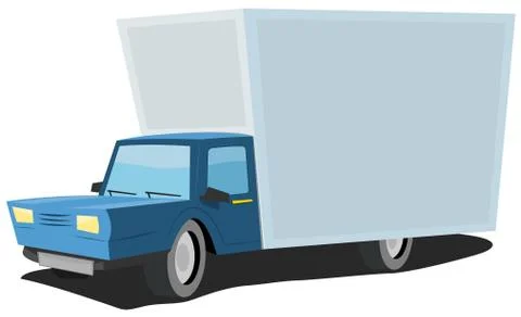 Cartoon truck Stock Illustration
