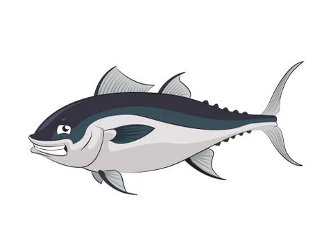 Cartoon Tunny Stock Illustration