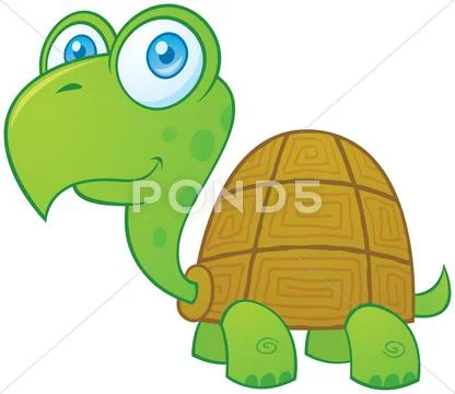 Cartoon Turtle Stock Illustration