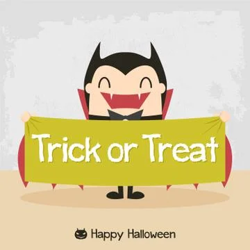 Cartoon vampire Stock Illustration