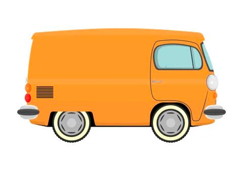 Cartoon van Stock Illustration