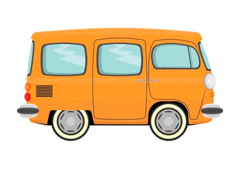 Cartoon van Stock Illustration